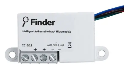 Finder FF MIM250-1 Intelligent Adresli Entegre Kısa Devre İzolatörlü Giriş Mikromodülü