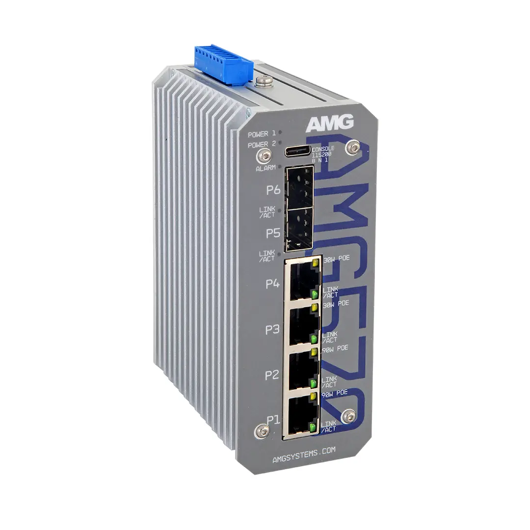 Hanwha Vision AMG570-2GBT-2GAT-2S-P240~HWEU Yönetilebilir Switch — görsel 3