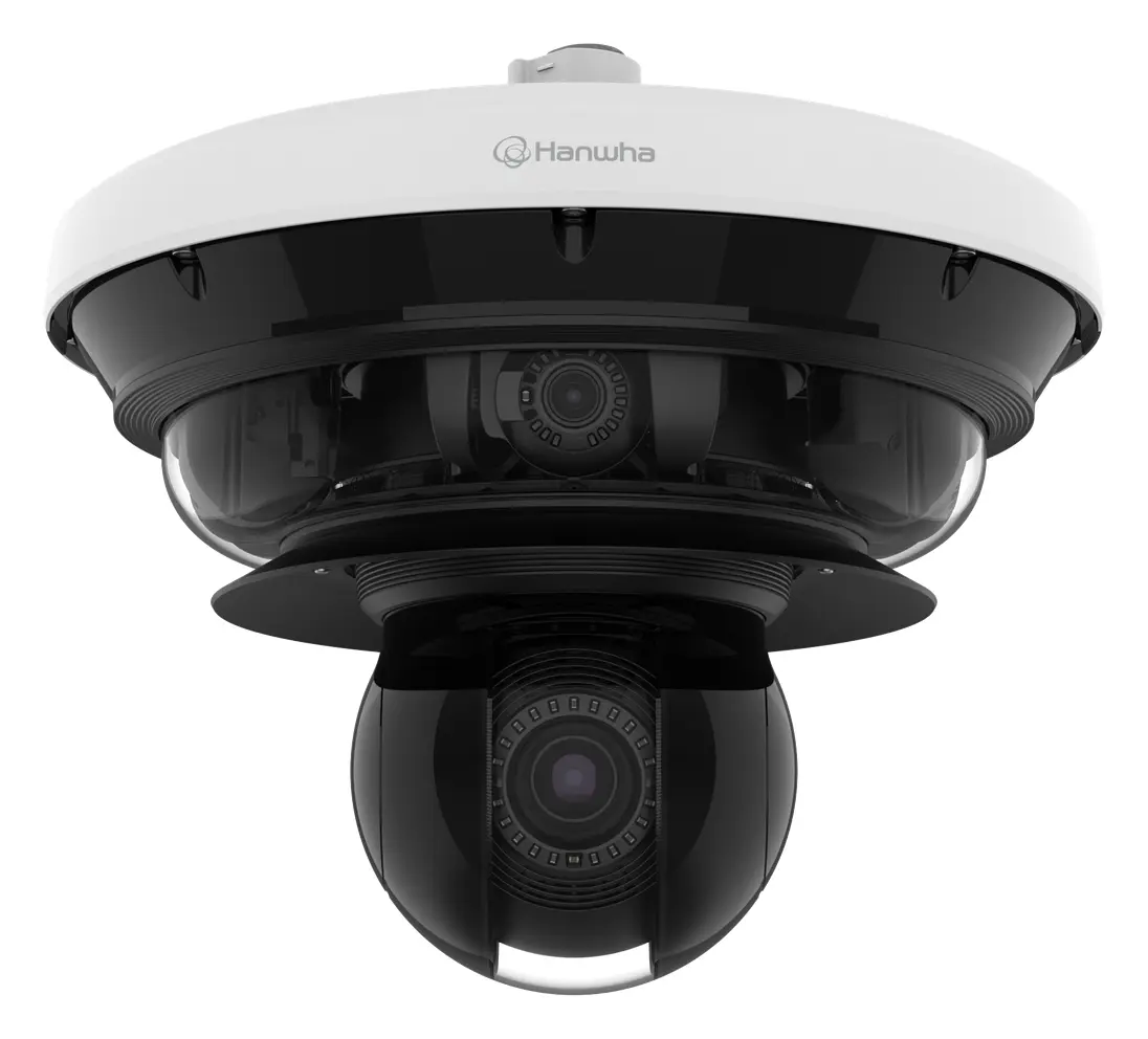 Hanwha Vision PNM-C34404RQPZ 8MP AI IR Varifokal Çok Yönlü Kamera