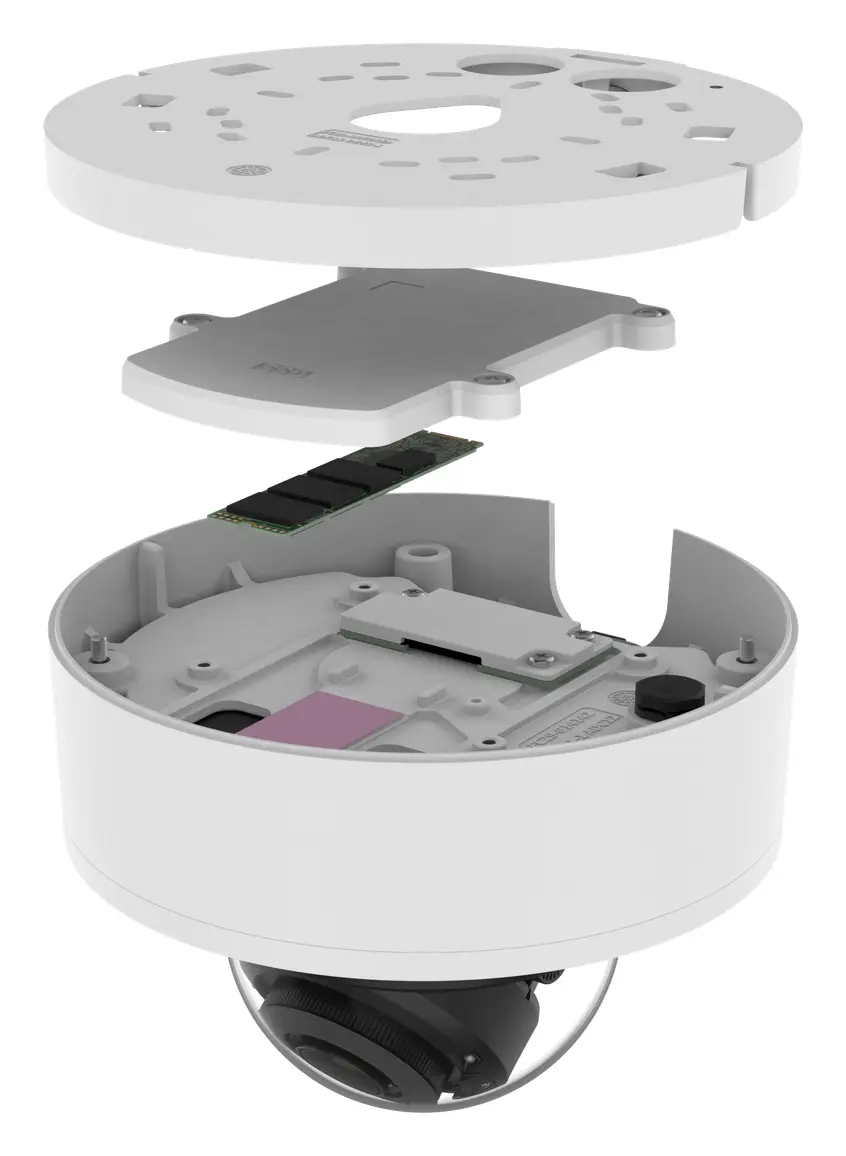 Hanwha Vision PNV-A6081R-E1T 2MP AI IR Varifokal Dış Mekan Dome Kamera — görsel 5