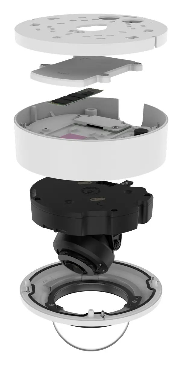Hanwha Vision PNV-A6081R-E1T 2MP AI IR Varifokal Dış Mekan Dome Kamera — görsel 6