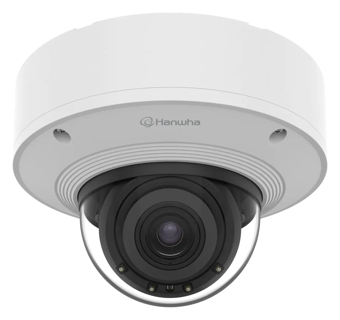 Hanwha Vision PNV-A9081RLP 8MP AI IR Varifokal Dış Mekan Vandal Dome Kamera