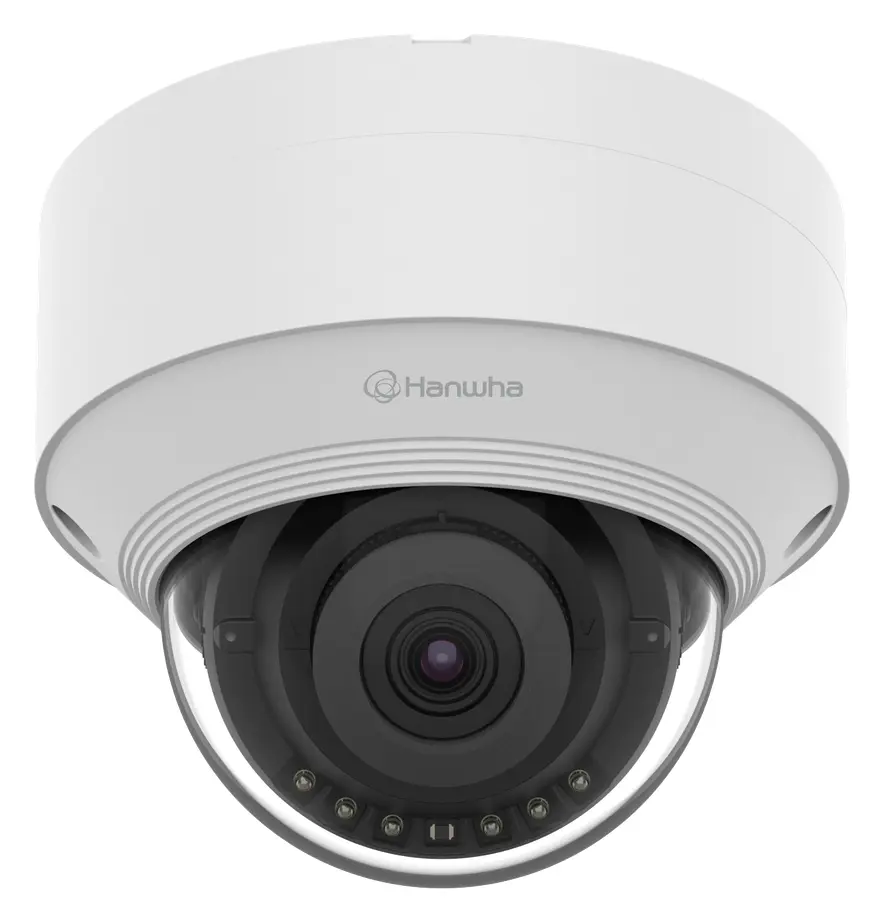 Hanwha Vision QNV-C8013R 5MP AI IR Dış Mekan Vandal Dome Kamera