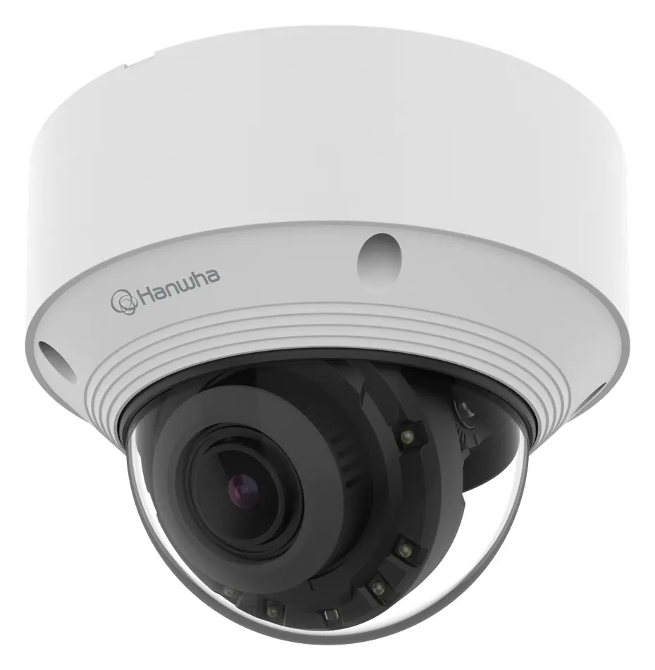 Hanwha Vision QNV-C8083R 5MP AI IR Varifokal Dış Mekan Vandal Dome Kamera — görsel 2