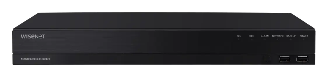 Hanwha Vision QRN-1620S 16 Kanal PoE NVR Kayıt Cihazı — görsel 2