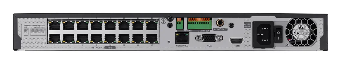 Hanwha Vision QRN-1620S 16 Kanal PoE NVR Kayıt Cihazı — görsel 3