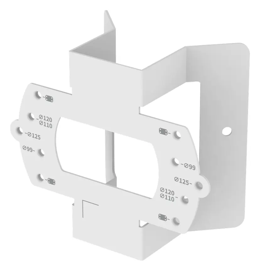 Hanwha Vision SBD-140KMB Köşe Montaj Aparatı