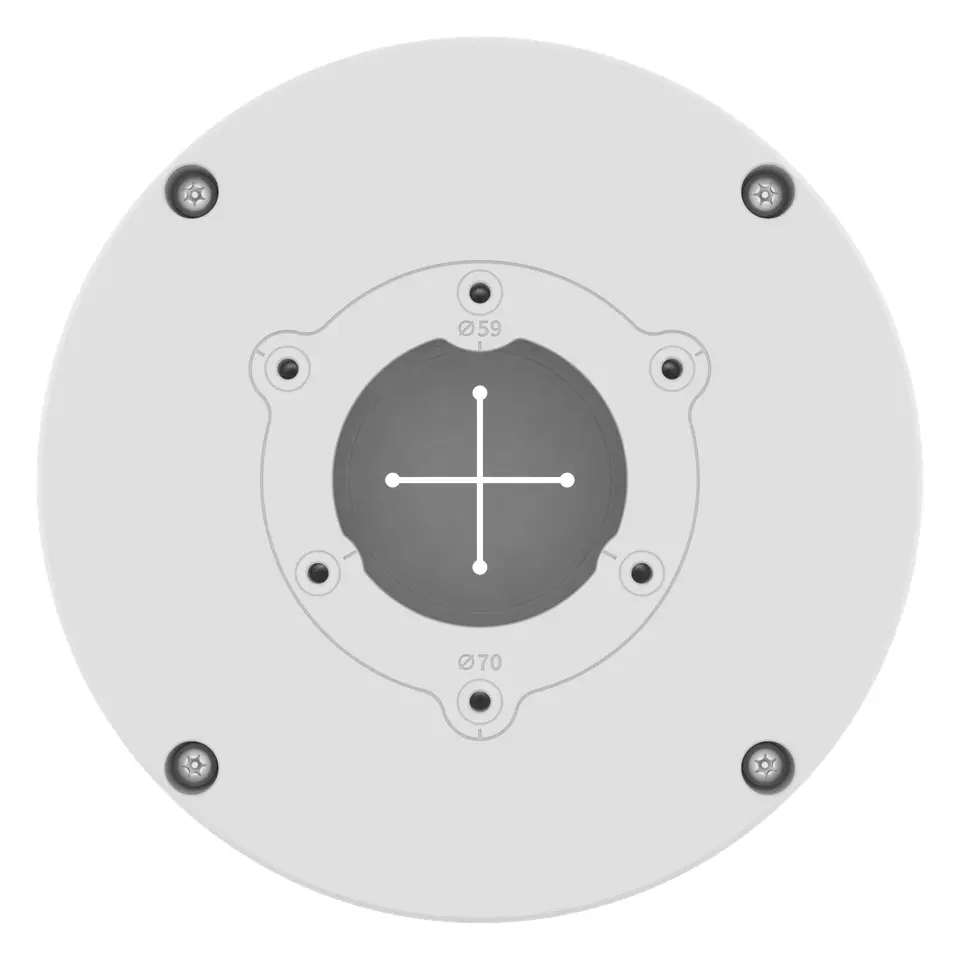 Hanwha Vision SBO-140BW Arka Kutu (Back Box) — görsel 2