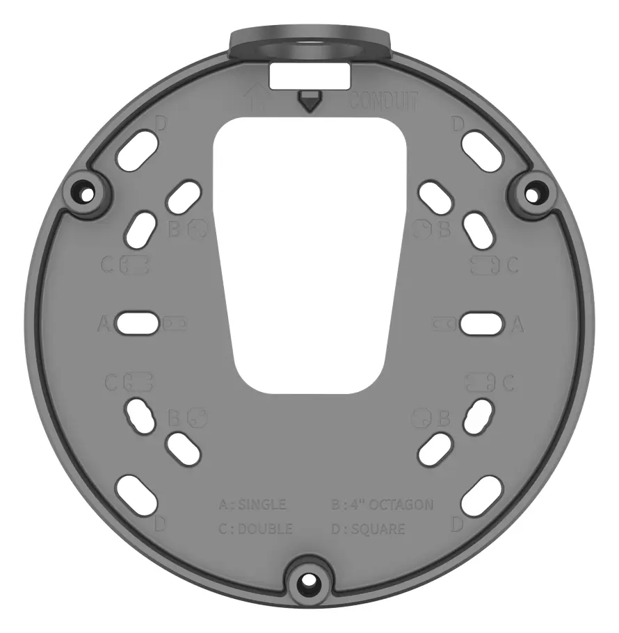 Hanwha Vision SBO-147B Arka Kutu (Back Box) — görsel 4
