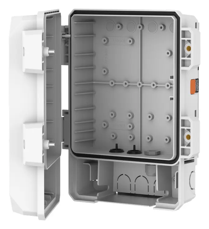 Hanwha Vision SBP-050NBW Montaj Dolabı — görsel 2