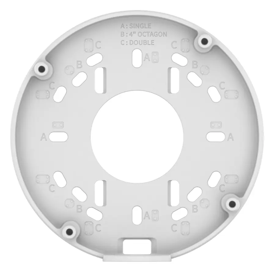 Hanwha Vision SBV-140WW Arka Kutu (Back Box) — görsel 3