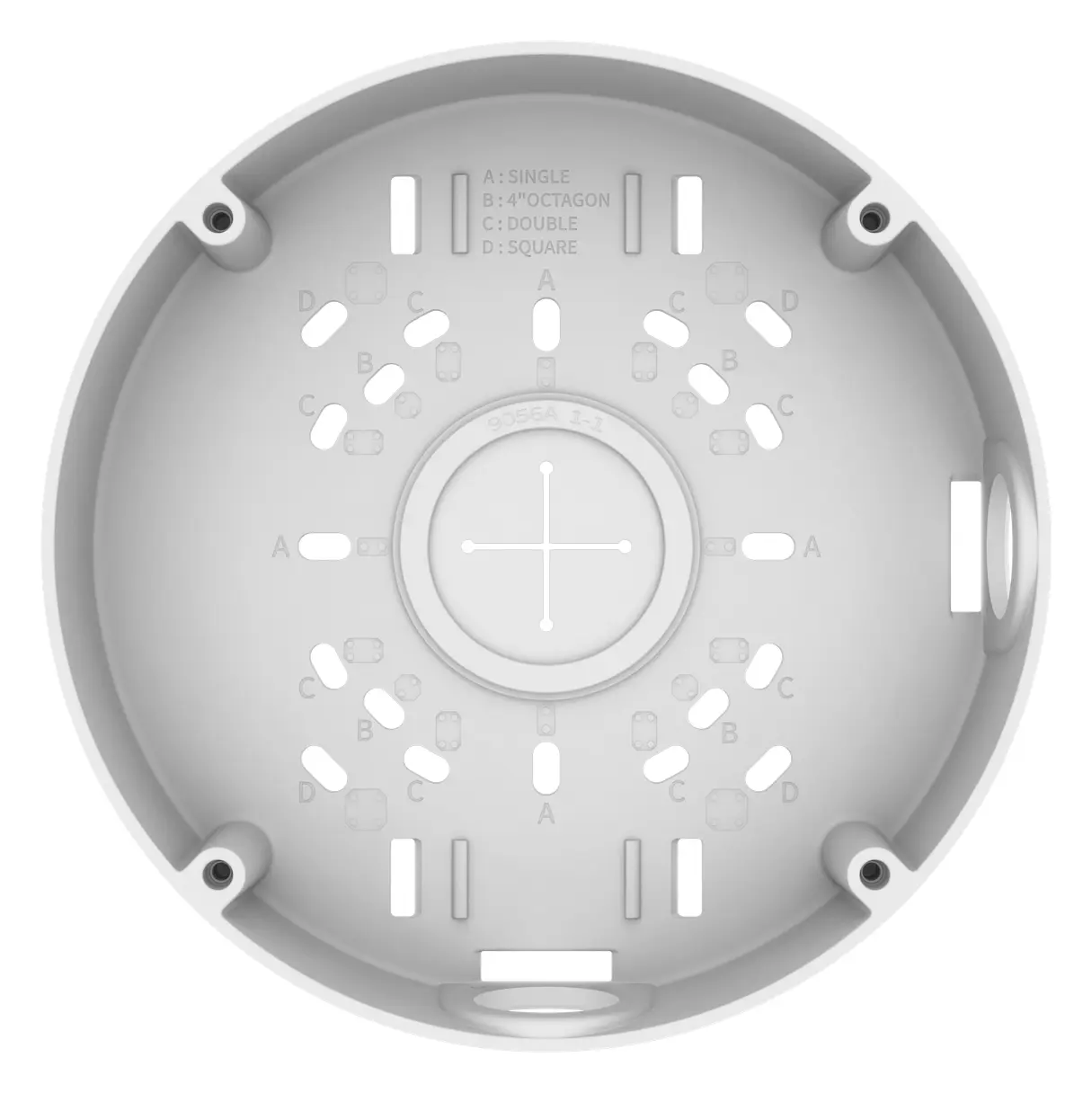 Hanwha Vision SBV-180BW Arka Kutu (Back Box) — görsel 3