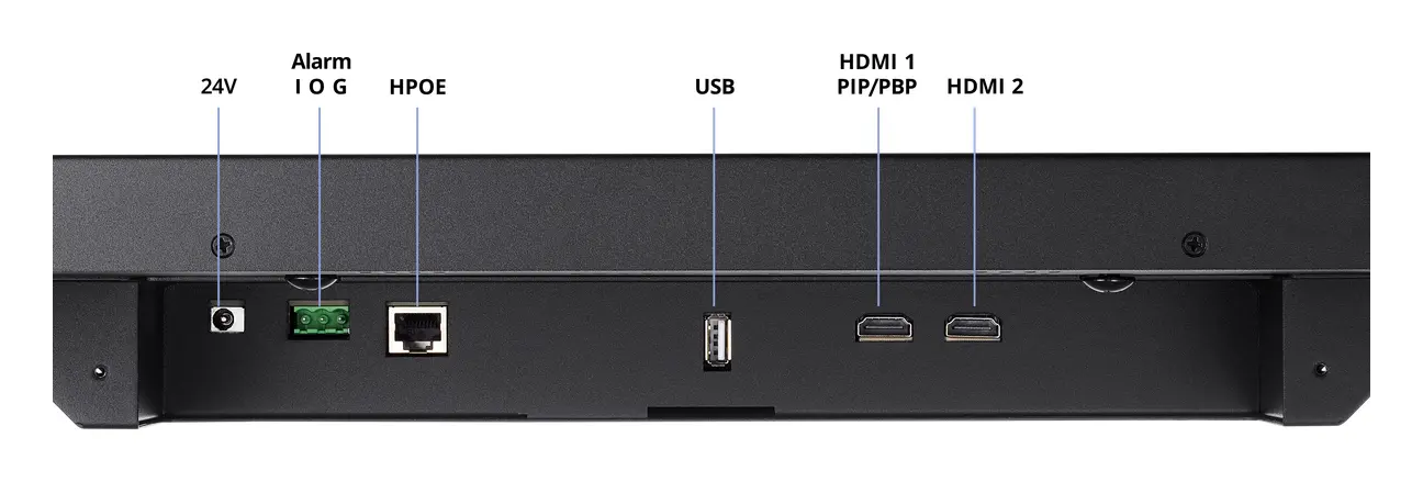 Hanwha Vision SMT-3231PV 32" AI Public View Monitör (PVM) — görsel 3