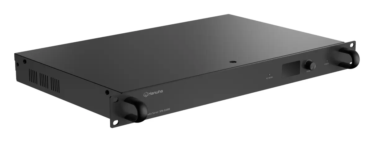 Hanwha Vision SPA-S1000 IP Ses Sunucusu — görsel 2