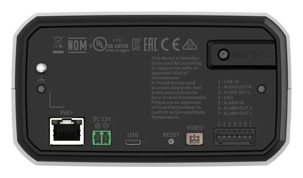 Hanwha Vision TNM-C3620TDR 2MP AI IR Bi-Spektrum Termal Kamera — görsel 3