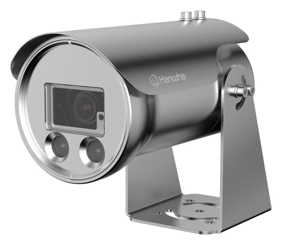 Hanwha Vision TNO-C9083ER 8MP AI IR Patlamaya Dayanıklı Bullet Kamera