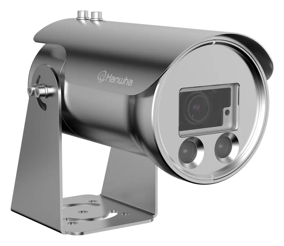 Hanwha Vision TNO-C9083ER 8MP AI IR Patlamaya Dayanıklı Bullet Kamera — görsel 2