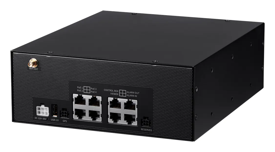 Hanwha Vision TRM-410S 4 Kanal NVR Kayıt Cihazı — görsel 2
