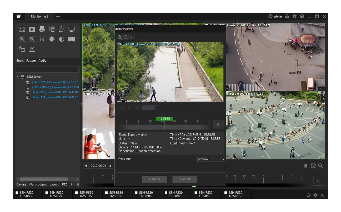 Hanwha Vision Wisenet SSM Video Yönetim Yazılımı (VMS) — görsel 3