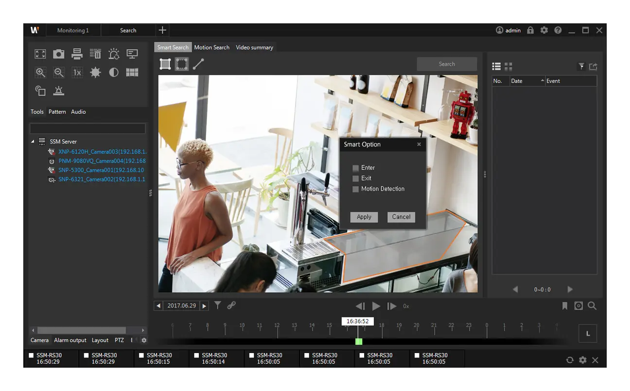 Hanwha Vision Wisenet SSM Video Yönetim Yazılımı (VMS) — görsel 4