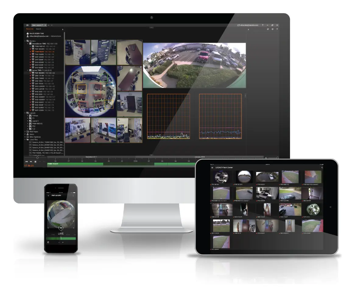 Hanwha Vision Wisenet WAVE Video Yönetim Yazılımı (VMS)