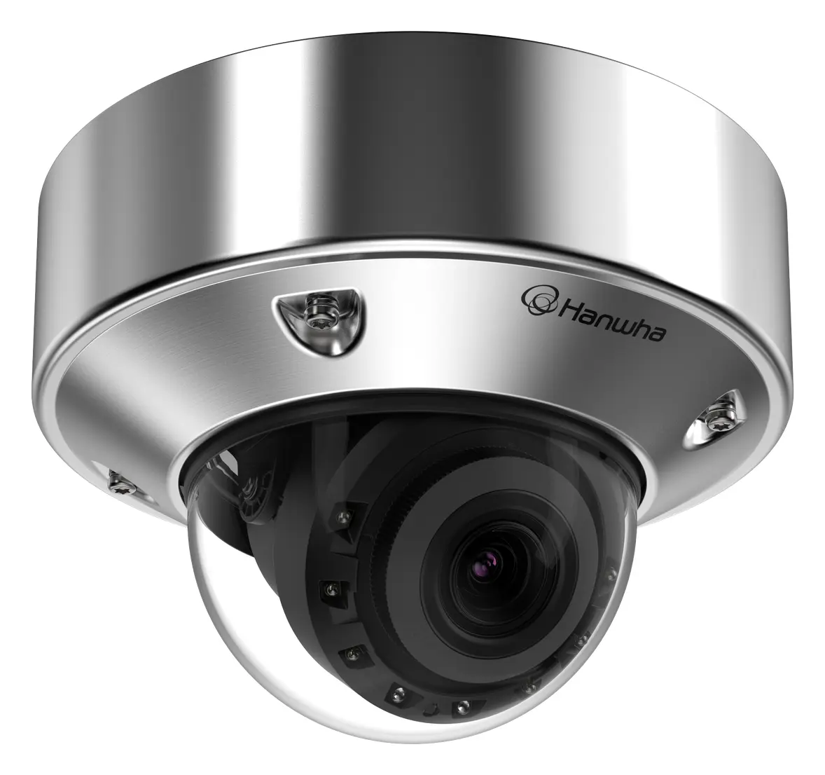 Hanwha Vision XNV-A8084RS 5MP AI IR Varifokal Dış Mekan Vandal Dome Kamera — görsel 3