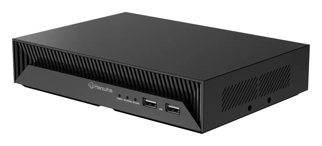 Hanwha Vision XRN-426S-2T 4 Kanal PoE AI NVR Kayıt Cihazı