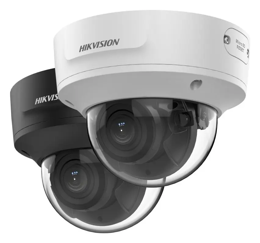 Hikvision DS-2CD2743G2-IZS (BLACK) 4 MP AcuSense Motorize Varifocal IP Dome Kamera
