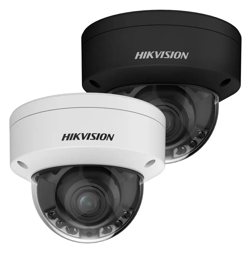 Hikvision DS-2CD2747G2HT-LIZS (BLACK) 4 MP ColorVu Smart Hybrid Light Motorize Varifocal IP Dome Kamera