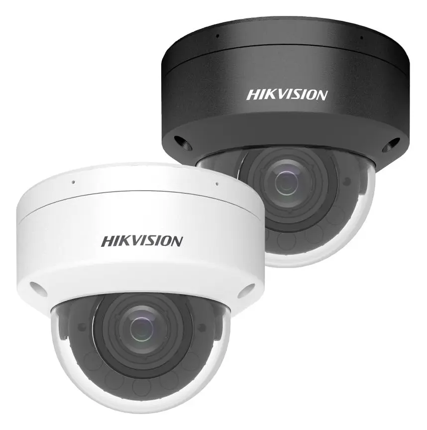 Hikvision DS-2CD3743G2-LIZSU/SL(BLACK) 4 MP AcuSense Motorize Varifocal IP Dome Kamera