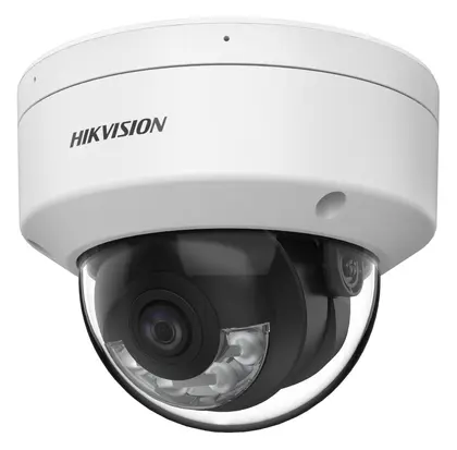 Hikvision DS-2CE50DF3T-VPLSE 2 MP ColorVu Smart Hybrid Light Analog HD Dome Kamera