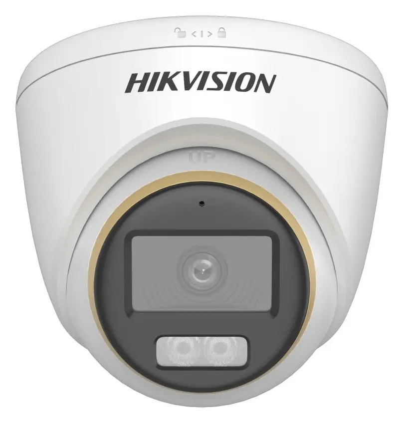 Hikvision DS-2CE72DF3T-LSE 2 MP ColorVu Smart Hybrid Light Analog HD Turret Kamera — görsel 2