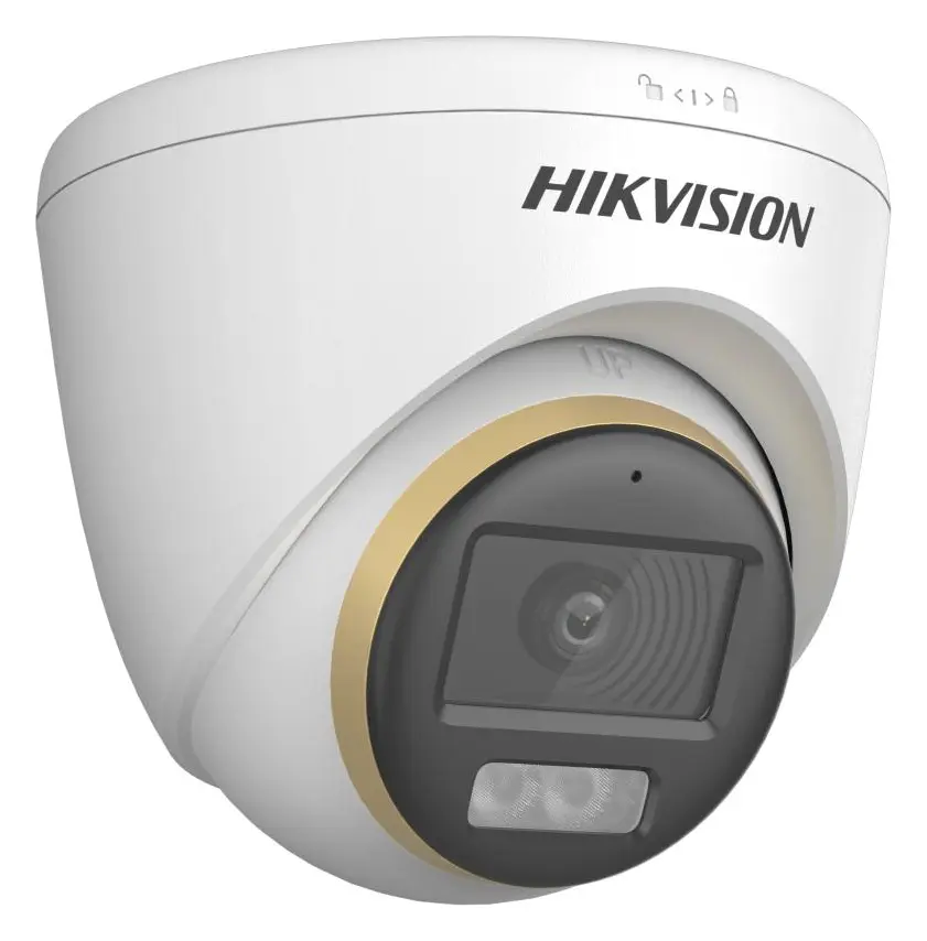 Hikvision DS-2CE72DF3T-LSE 2 MP ColorVu Smart Hybrid Light Analog HD Turret Kamera — görsel 3