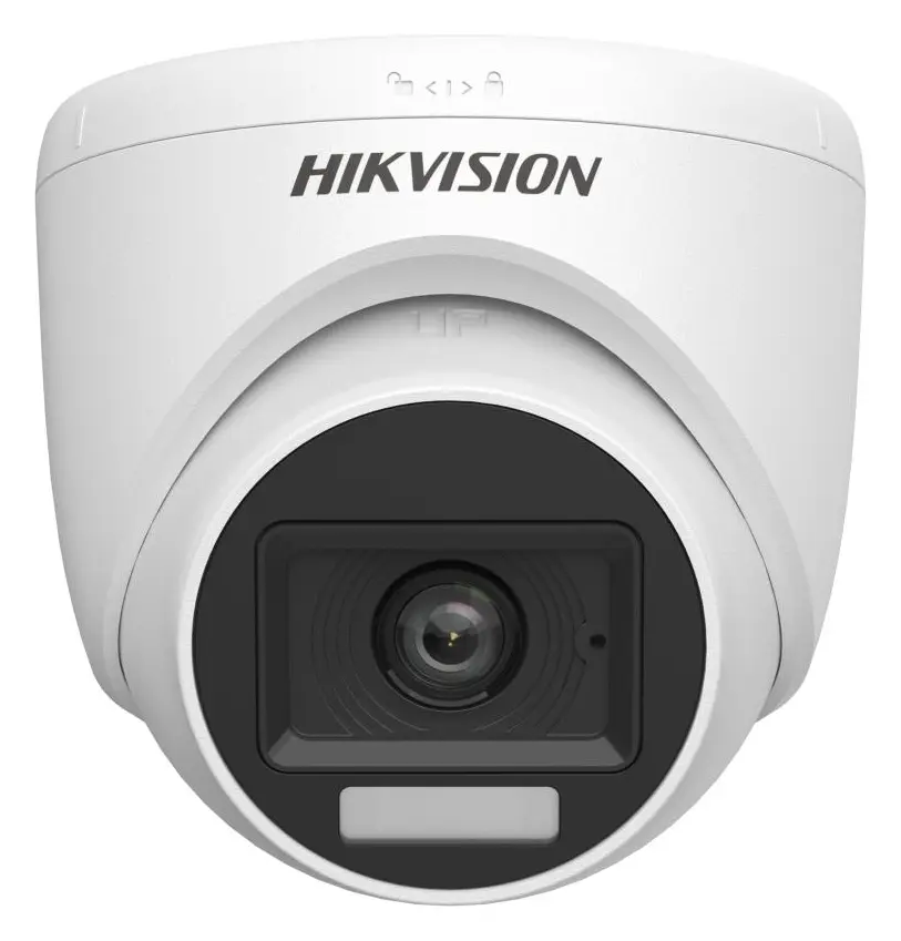 Hikvision DS-2CE76D0T-LPFS 2 MP Smart Hybrid Light Analog HD Turret Kamera — görsel 2