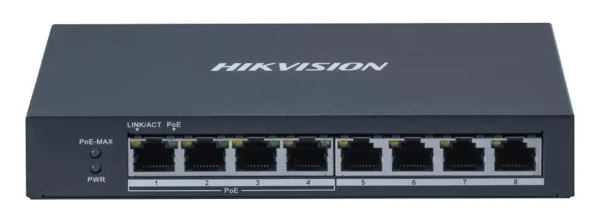 Hikvision DS-3E0508P-O 8 Port Gigabit PoE Switch