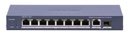 Hikvision DS-3E0510P-E(B) 8 Port Gigabit PoE Switch