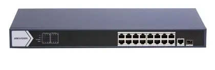 Hikvision DS-3E0518P-E (B) 16 Port Gigabit PoE Switch