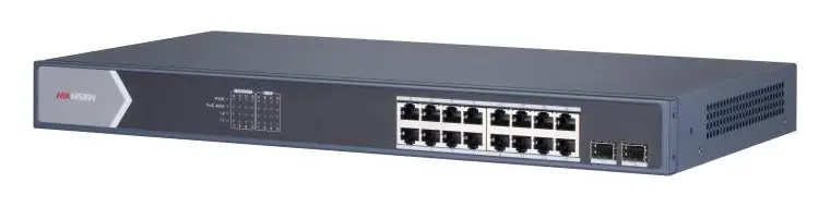 Hikvision DS-3E0518P-E/M 16 Port PoE Switch — görsel 6