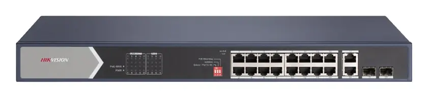 Hikvision DS-3E0520HP-E 16 Port Gigabit PoE Switch — görsel 2