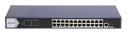 Hikvision DS-3E0526P-E (B) 24 Port Gigabit PoE Switch