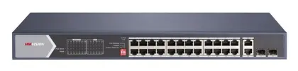 Hikvision DS-3E0528HP-E 24 Port Gigabit PoE Switch