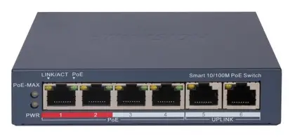 Hikvision DS-3E1106P-EI 4 Port PoE Switch