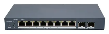 Hikvision DS-3E1510P-EI/M-8P2F 8 Port Gigabit PoE Switch