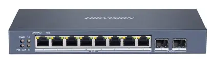 Hikvision DS-3E1510P-SI 8 Port Gigabit PoE Switch