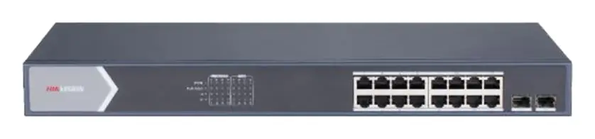 Hikvision DS-3E1518P-SI 16 Port Gigabit PoE Switch — görsel 2