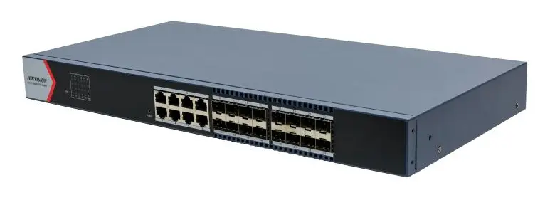 Hikvision DS-3E1524-SI-16F8T 24 Port Yönetilebilir Switch — görsel 5