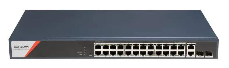 Hikvision DS-3E1528HP-SI-24P2T2F 24 Port Gigabit PoE Switch