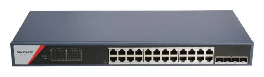 Hikvision DS-3E1528P-SI-24P4F 24 Port Gigabit PoE Switch — görsel 2