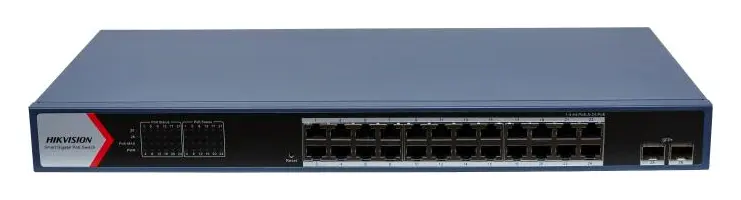 Hikvision DS-3E1726HP-EI 24 Port Gigabit PoE Switch