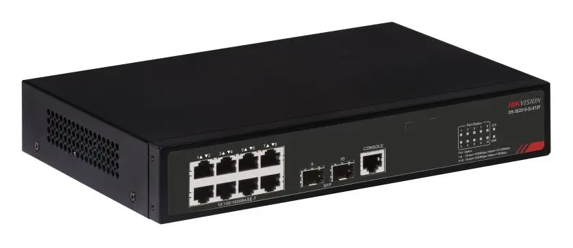 Hikvision DS-3E2510-SI-8T2F Network Switch — görsel 3
